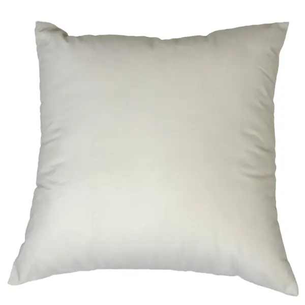 Подушка декоративная Linen Way Tony 45x45 см бархат цвет бело-серый