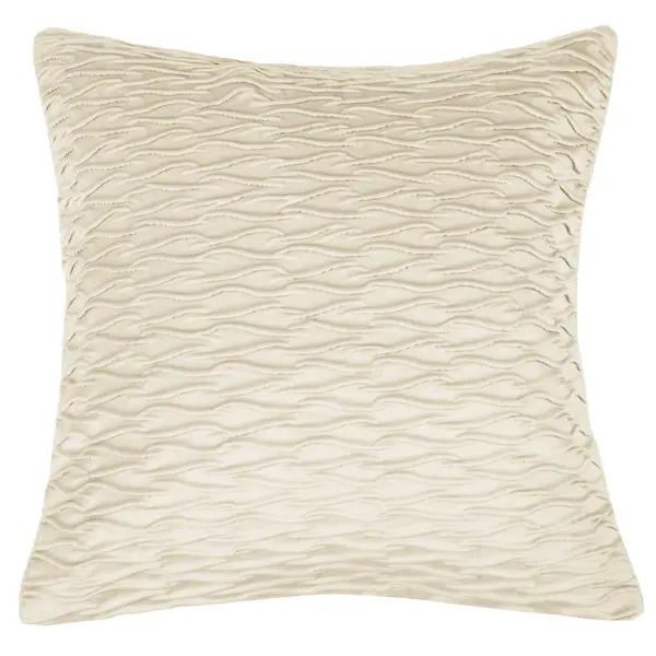 Декоративная подушка Бари 45x45 см цвет экрю