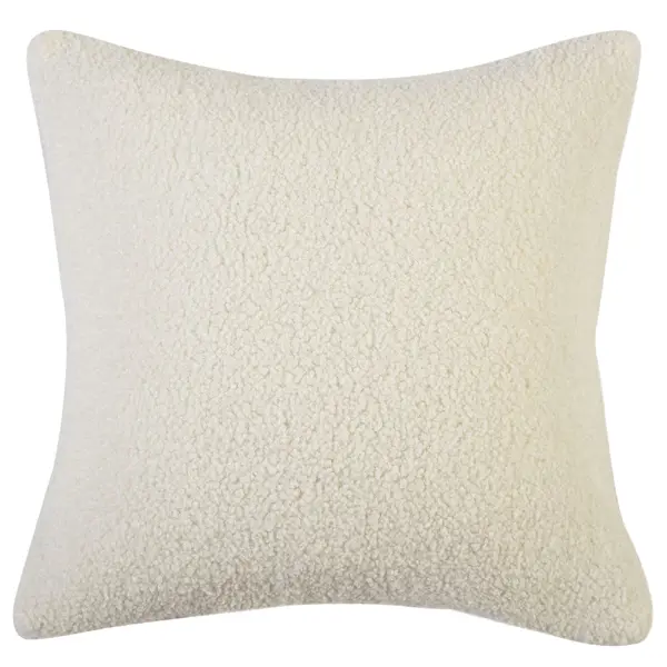 Декоративная подушка Букле 45x45 см цвет экрю