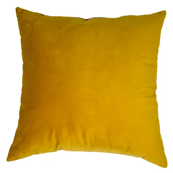 Подушка декоративная Linen Way Tony 45x45 см бархат цвет горчица